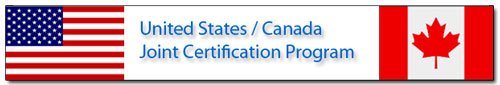 Defense Logistics Agency, Joint Certification Program, United States and Canada