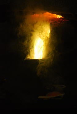 Pouring Bronze