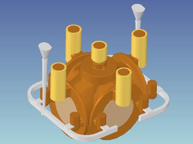 3D Model of Casting Tree